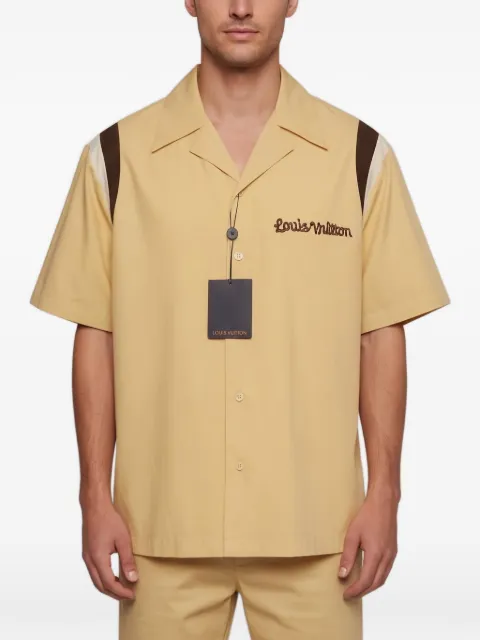 Louis Vuitton Pre-Owned x Tyler The Creator 2024 logo-embroidered shirt
