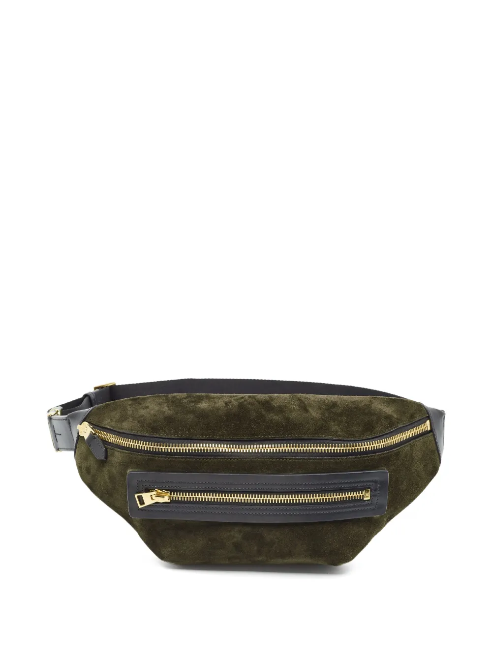 Tom Ford Vintage sac banane Buckley à bords en cuir - Vert Tom Ford Vintage sac banane Buckley à bords en cuir - Vert