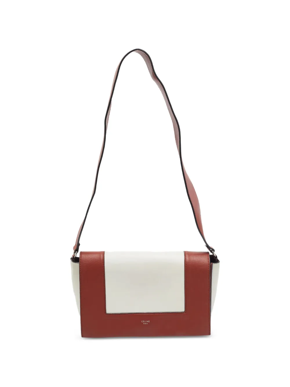 Celine Pre-Owned Frame Umhängetasche - Braun