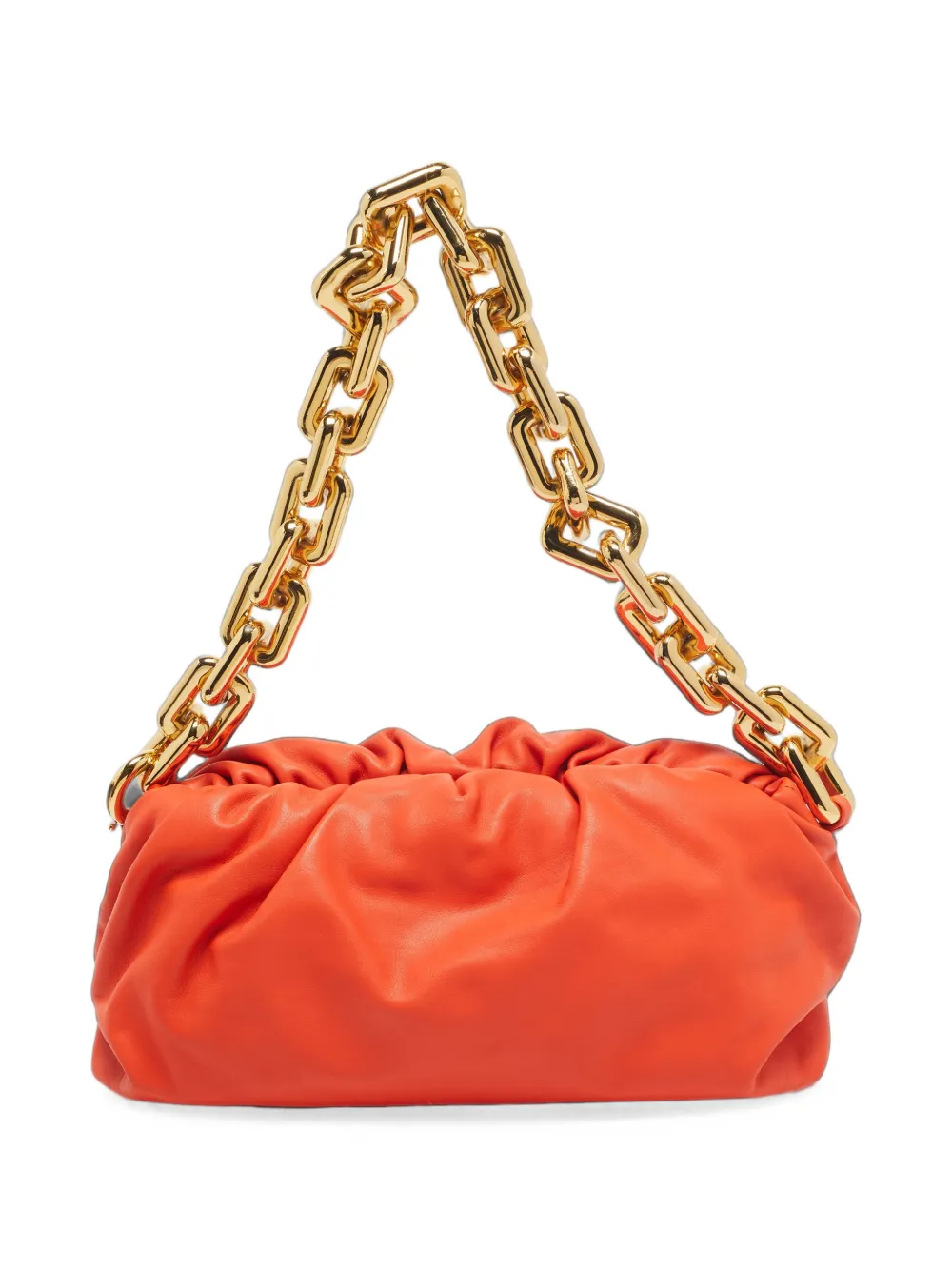 Bottega Veneta Pre-Owned 'The Chain Pouch' Clutch - Orange