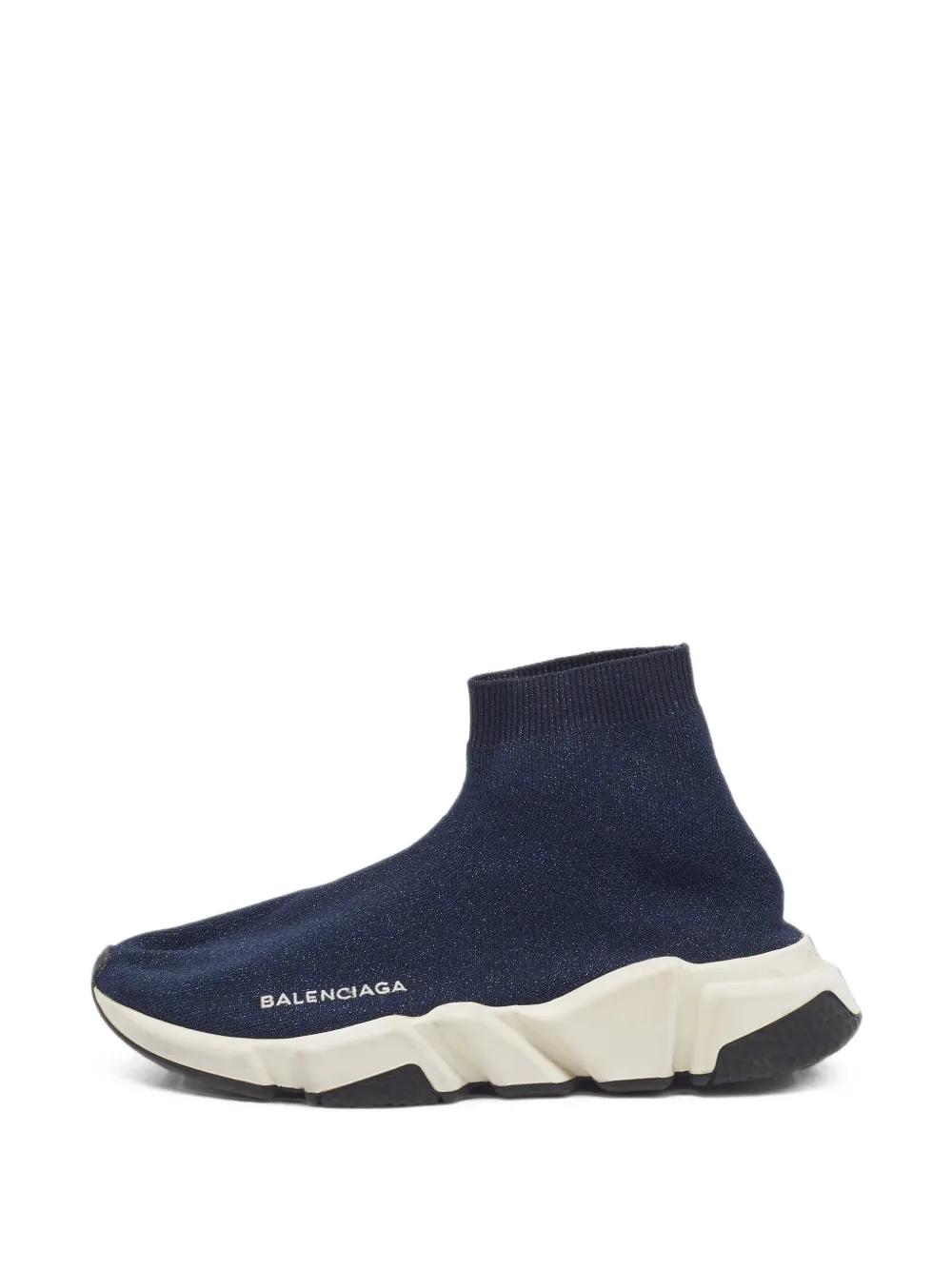 Balenciaga Pre-Owned baskets montantes Speed - Bleu Balenciaga Pre-Owned baskets montantes Speed - Bleu