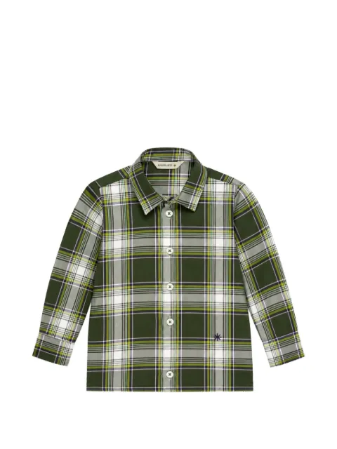 Manuel Ritz Kids check-print long-sleeve shirt