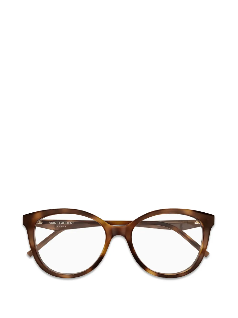 Saint Laurent Eyewear tortoiseshell-effect cat-eye glasses