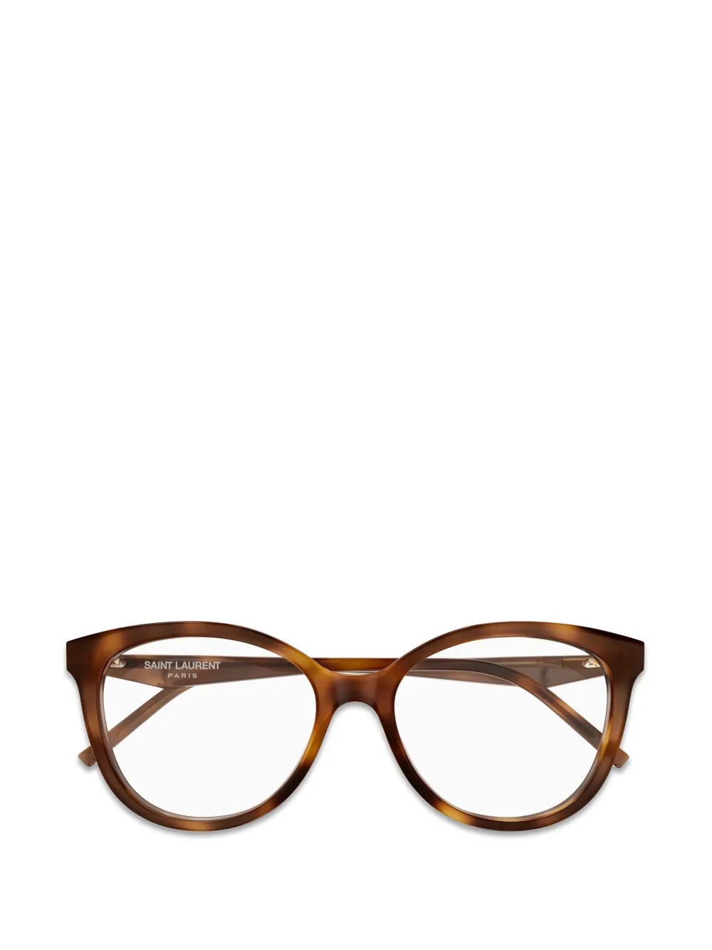 Saint Laurent Eyewear tortoiseshell-effect cat-eye glasses