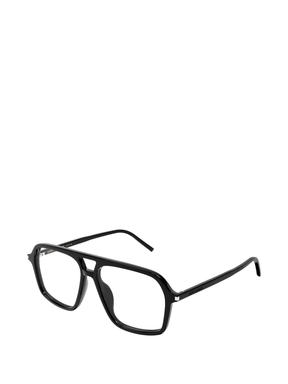 Saint Laurent Eyewear Bril met piloten montuur Zwart