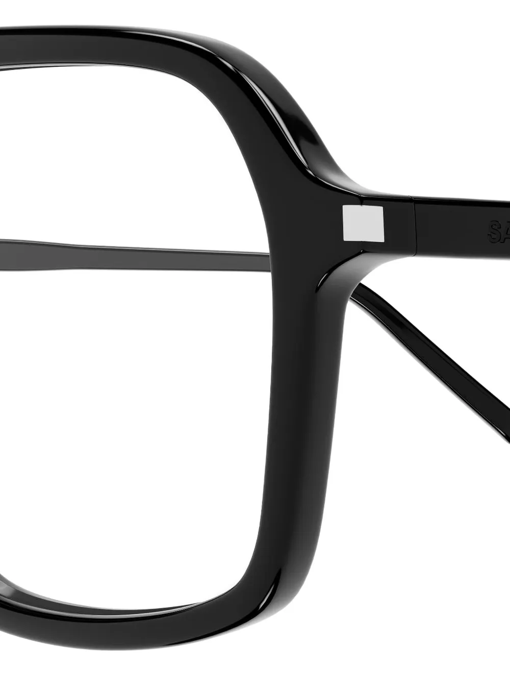 Saint Laurent Eyewear Bril met piloten montuur Zwart