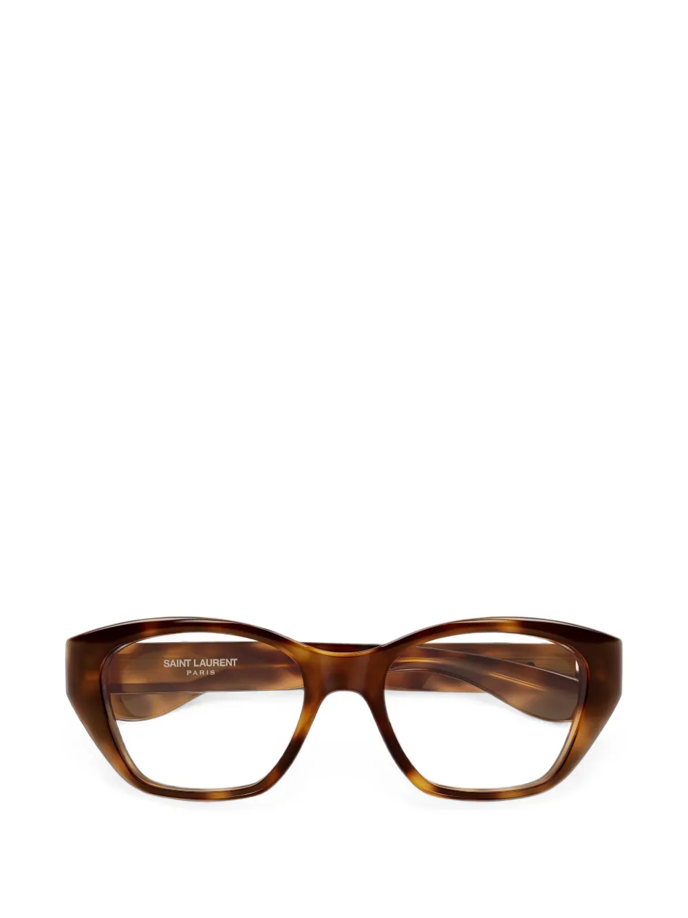 Saint Laurent Eyewear tortoiseshell-effect ca-eye glasses