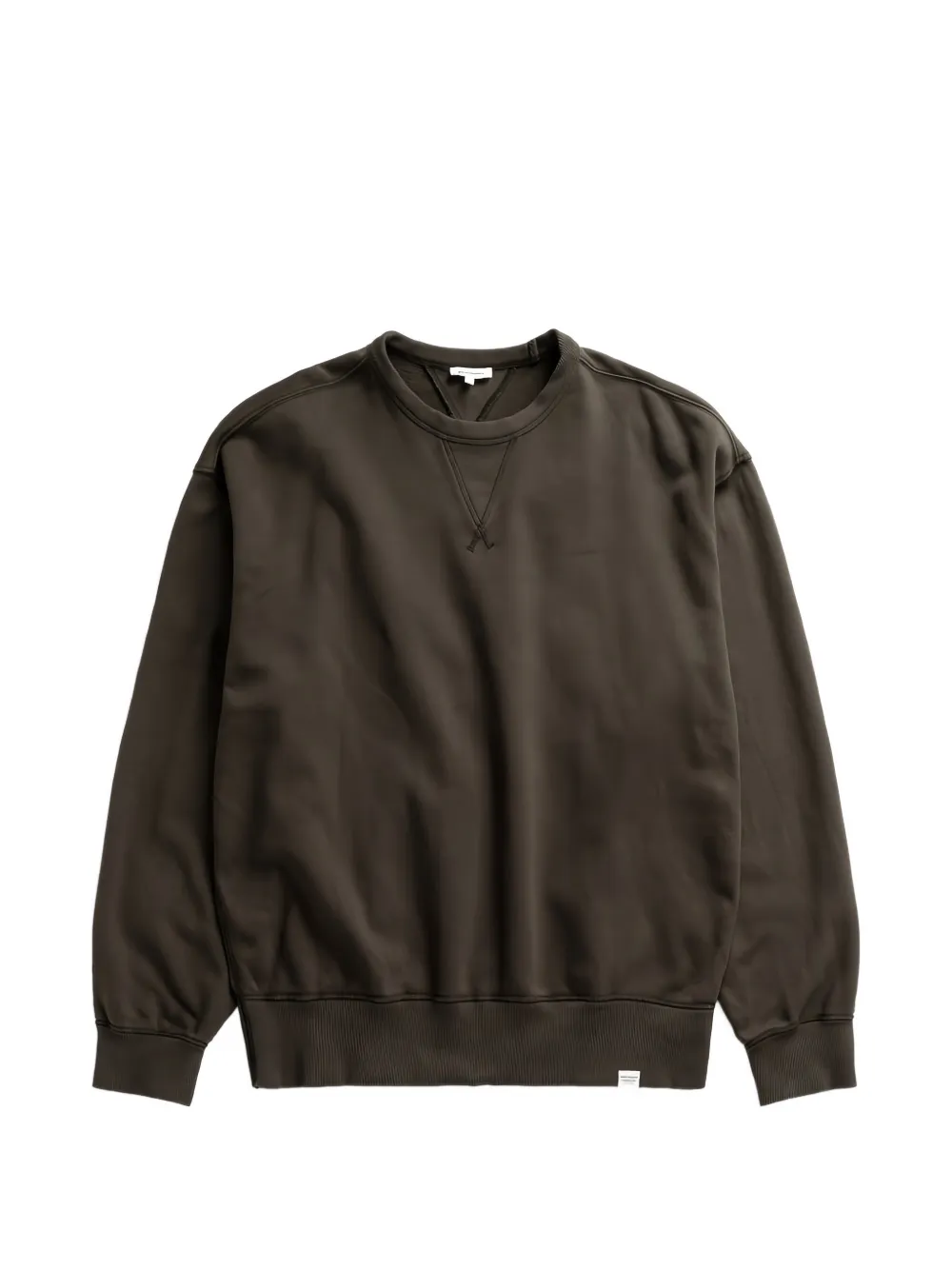 Norse Projects Gilja brushed sweatshirt - Verde