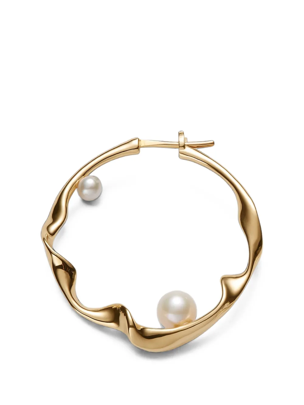 Maria Black Tide Creole mit Perlen - Gold
