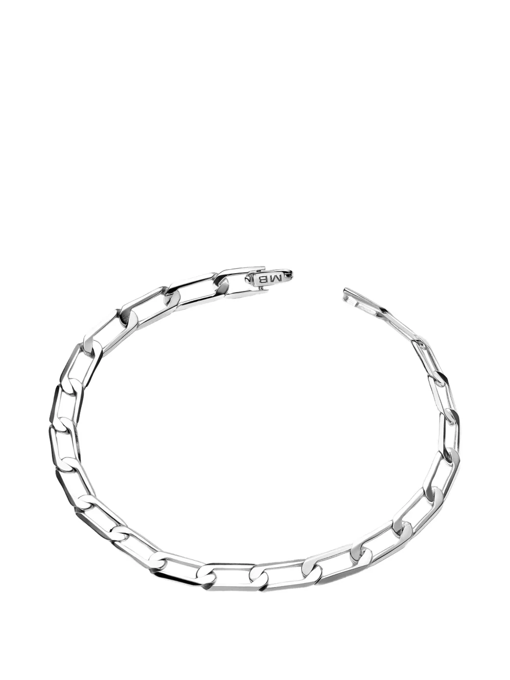 Maria Black Brick link-chain bracelet - Argento