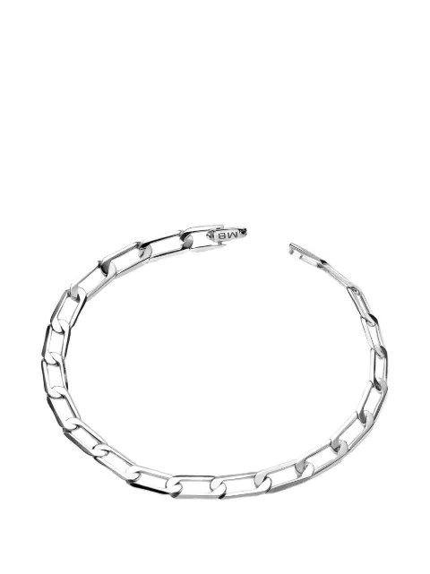 Maria Black Brick link-chain bracelet