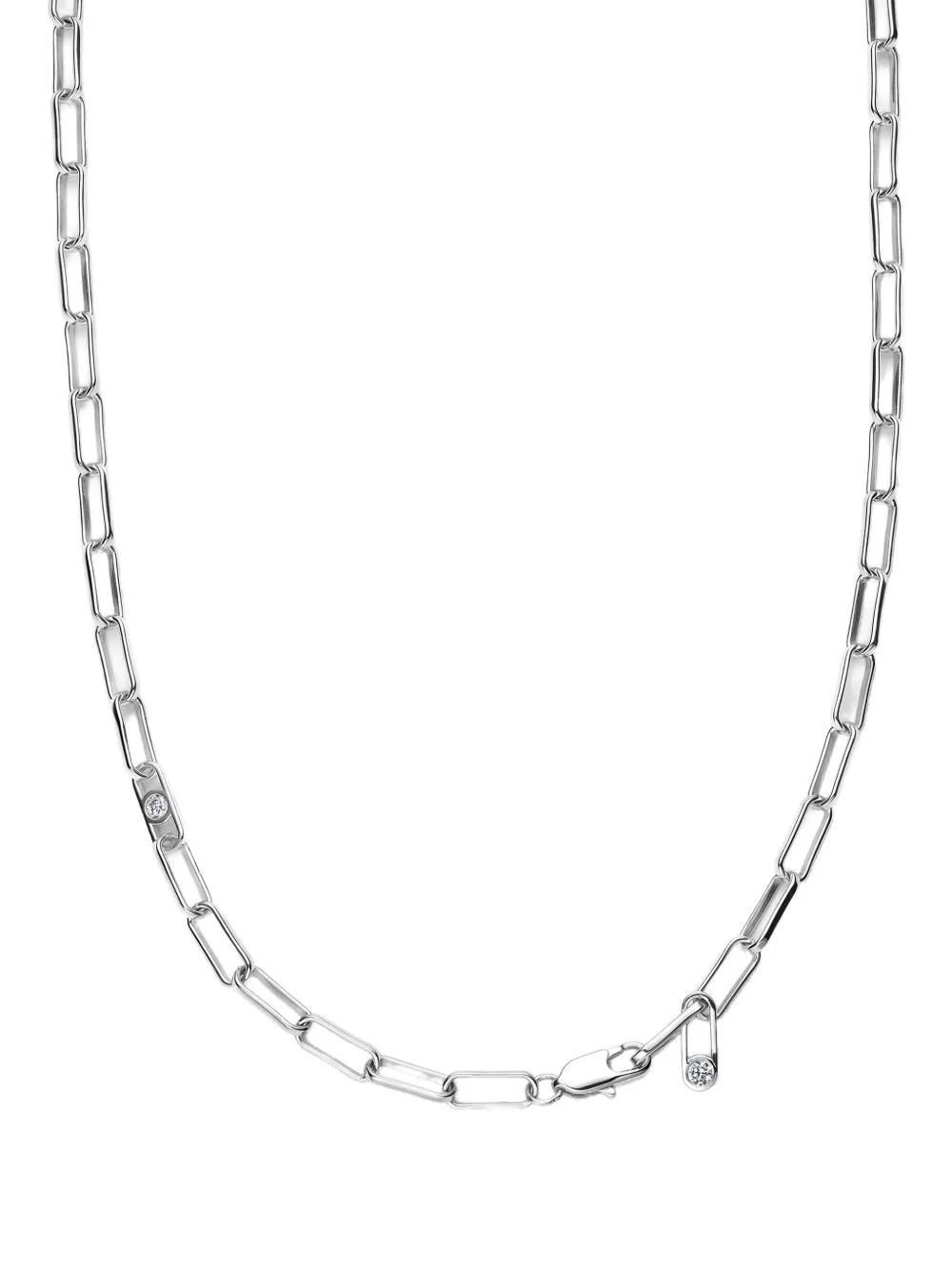 Maria Black Cove paperclip-link necklace