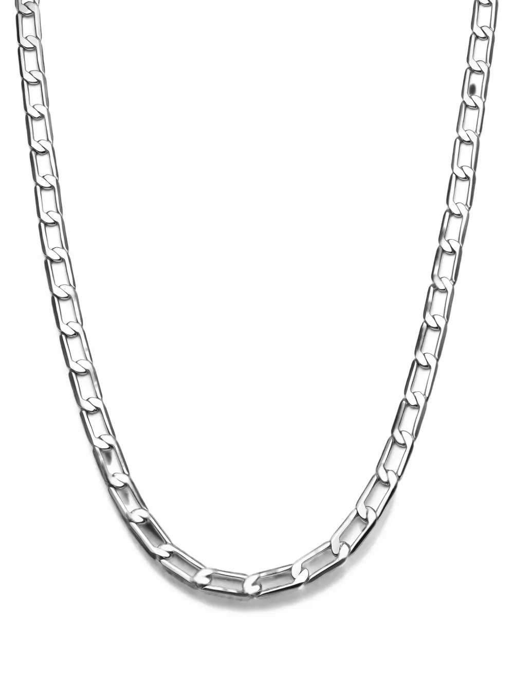 Maria Black Brick link-chain necklace