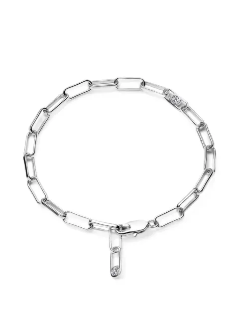 Maria Black Cove paperclip-chain bracelet