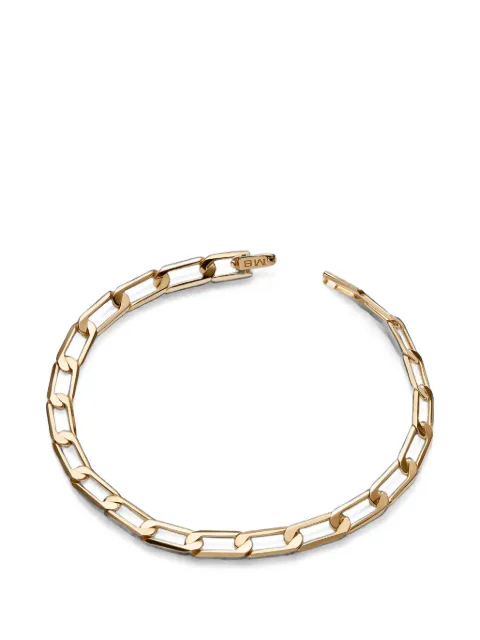 Maria Black Brick link-chain bracelet