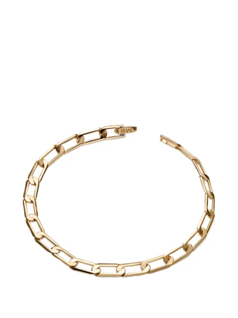Maria Black Brick link-chain bracelet