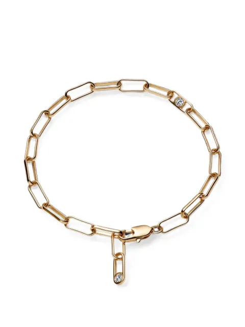 Maria Black Cove paperclip-link bracelet
