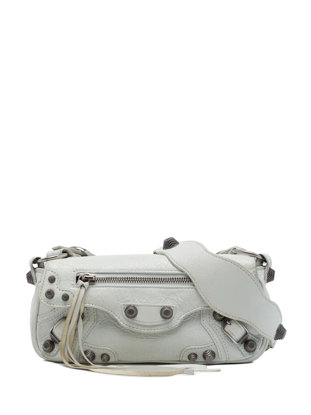 Balenciaga Pre-Owned 2011 Le Cagole Sling XS Schultertasche aus Lammleder - Weiß