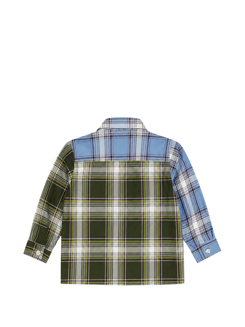 Manuel Ritz Kids Sweater met vlakken Blauw
