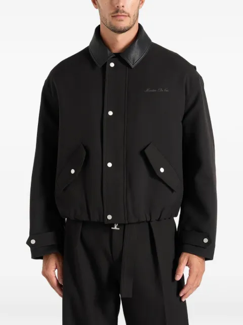 Manière De Voir Cameron unisex oversized tailored wool-blend bomber jacket