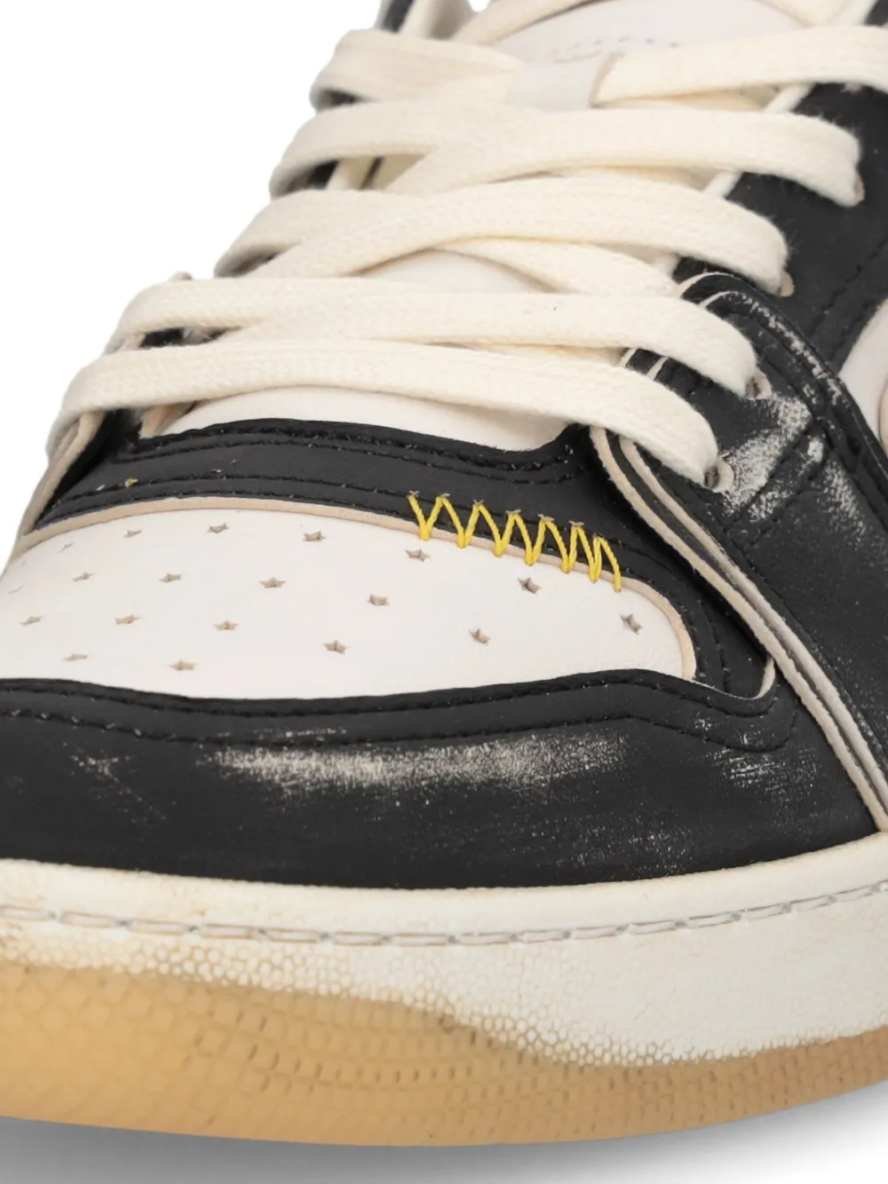 Enterprise Japan Egg Rocket 4 distressed sneakers Wit
