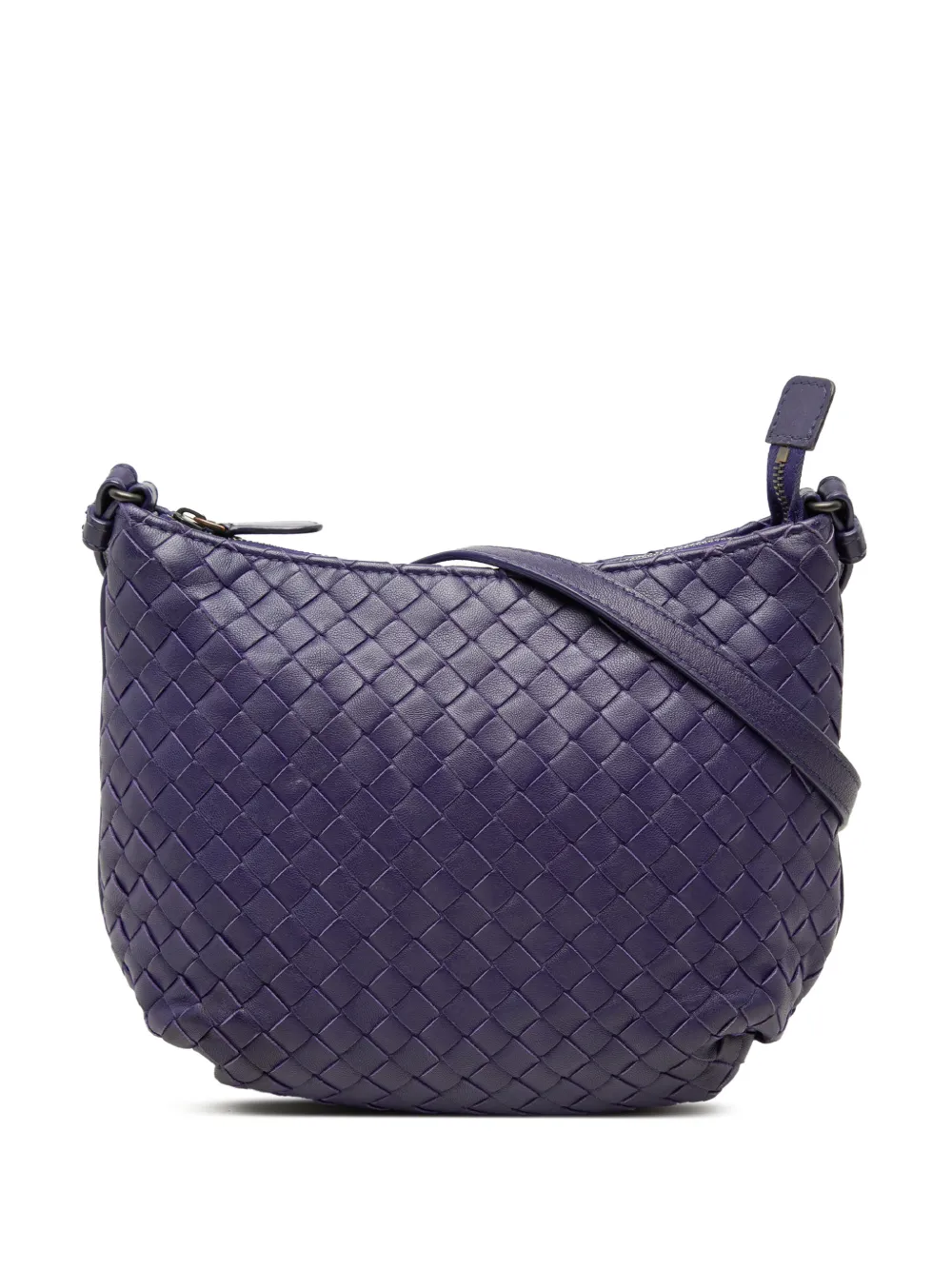 Bottega Veneta Pre-Owned 2012-2026 Nappa Intrecciato Umhängetasche - Violett
