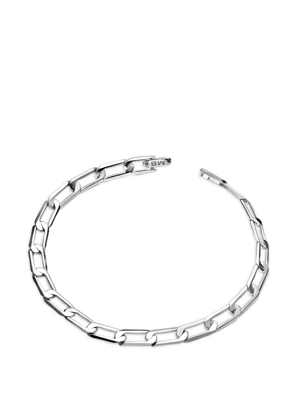 Maria Black Brick link-chain bracelet - Argento