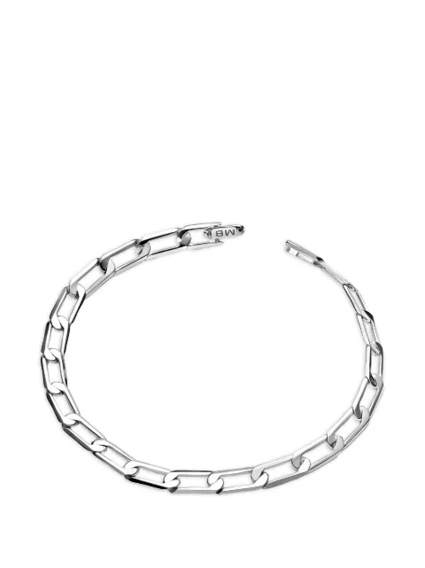 Maria Black Brick link-chain bracelet