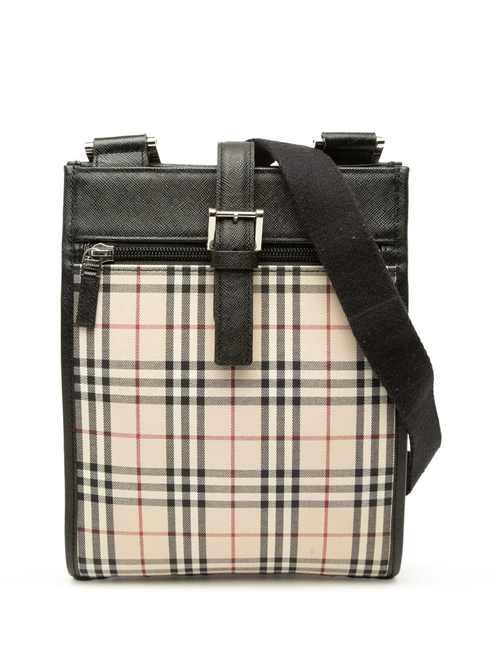 Burberry Pre-Owned 2000-2017 House Check Canvas Umhängetasche - Nude