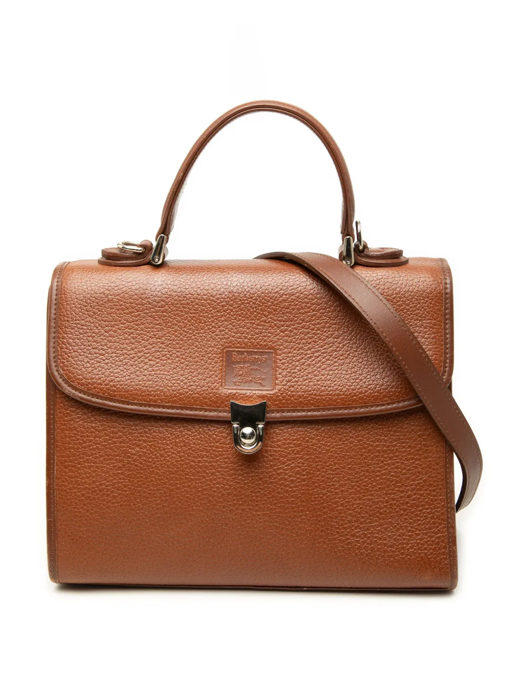 Burberry Pre-Owned 20th Century Calfskin satchel - Marrone
