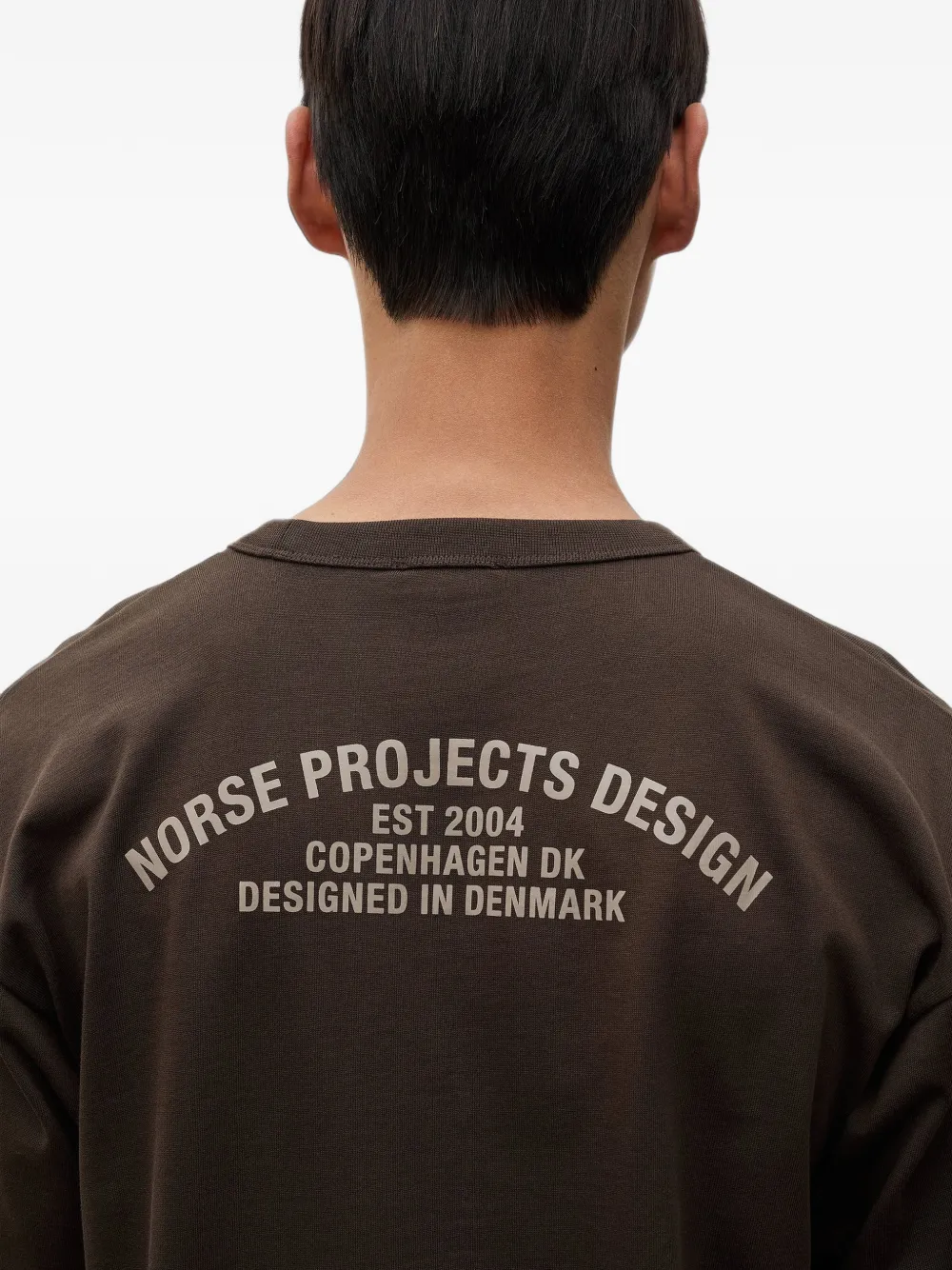 Norse Projects Snekkersten T-shirt Bruin