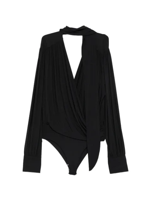 Amazuìn Keila draped wrap-style body suit
