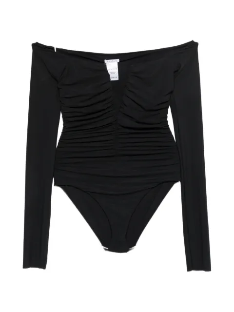 Amazuìn Alika off-shoulder ruched bodysuit
