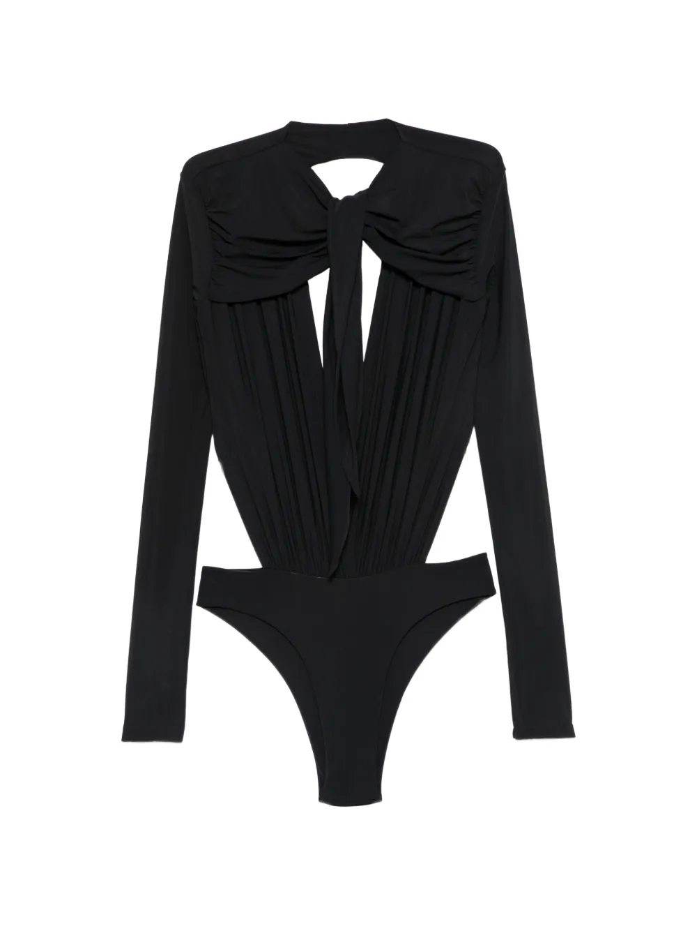 Amazuìn Anais cut-out ruched bodysuit