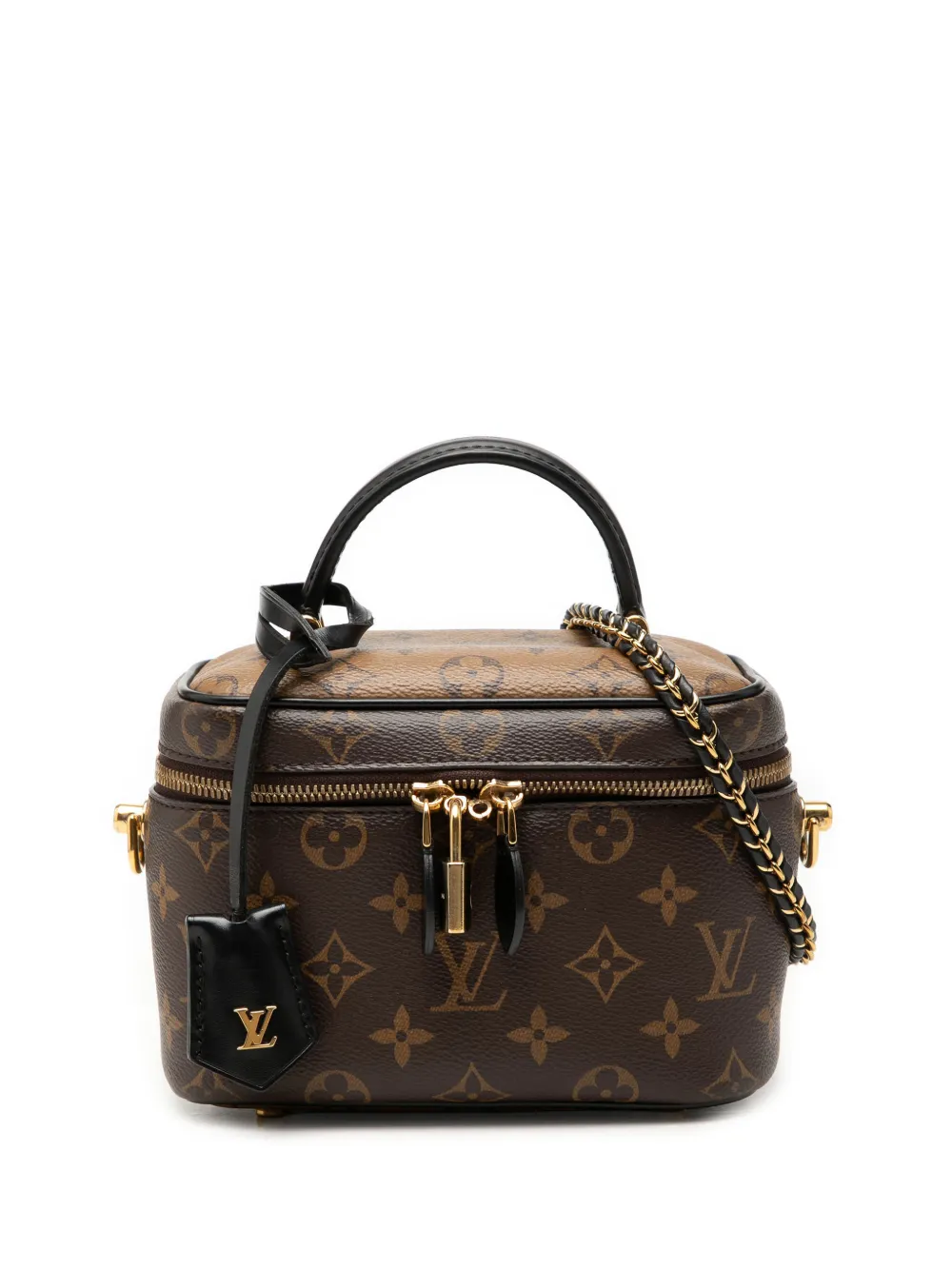 Louis Vuitton Pre-Owned 2000-2026 Monogram Reverse Vanity PM satchel - Marrone