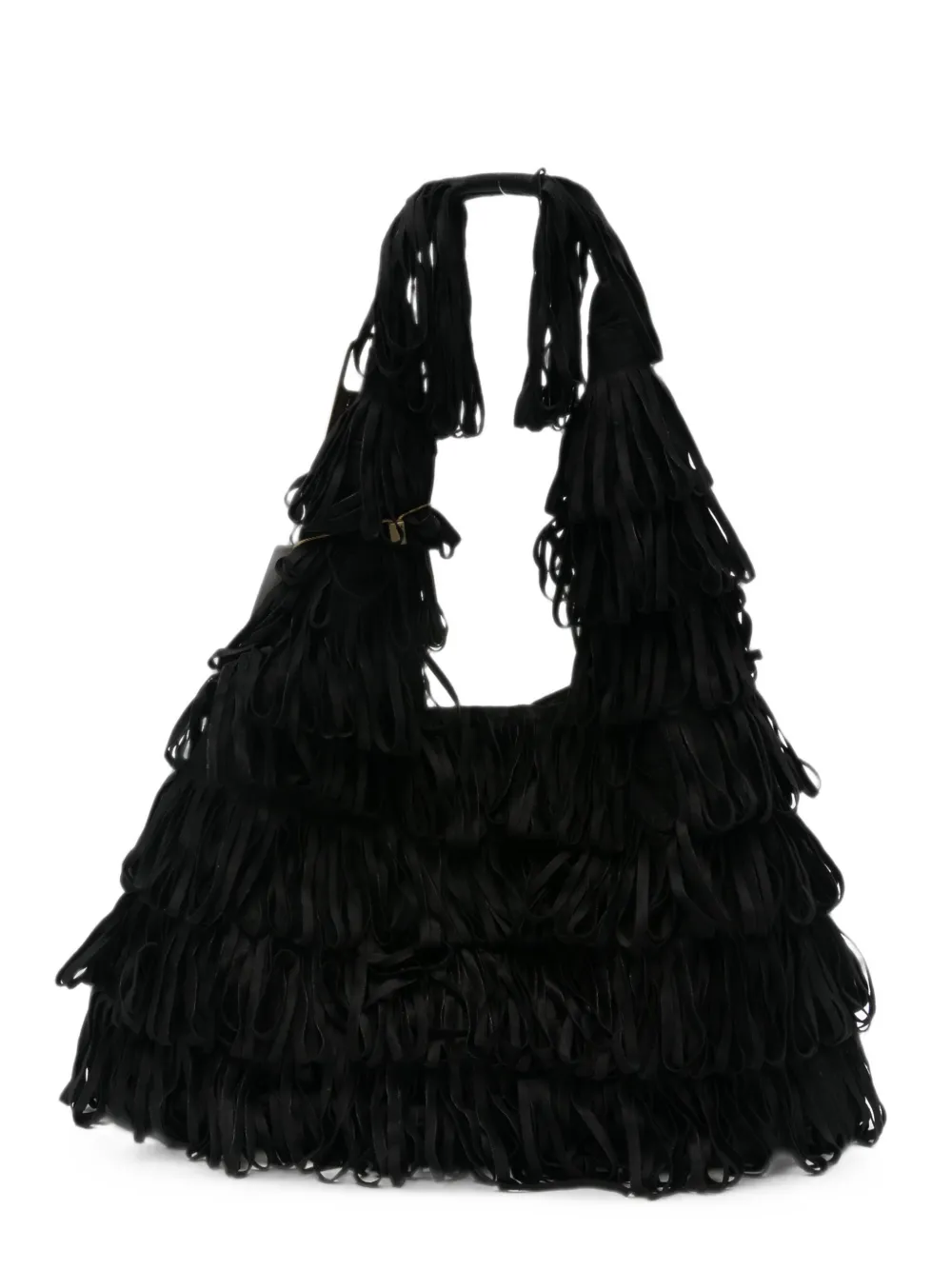 la milanesa Capucine fringed tote bag