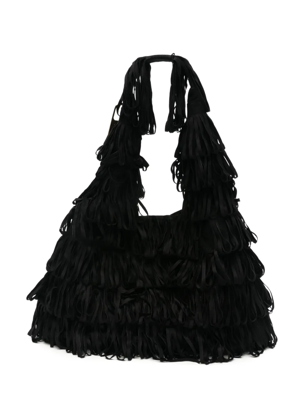 la milanesa Capucine fringed tote bag