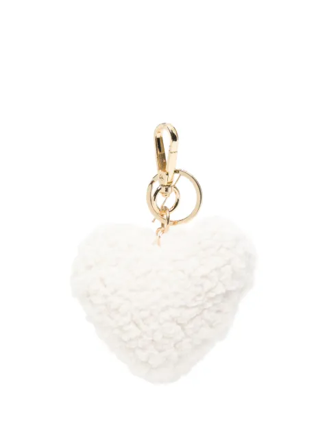 la milanesa heart-shaped bag charm