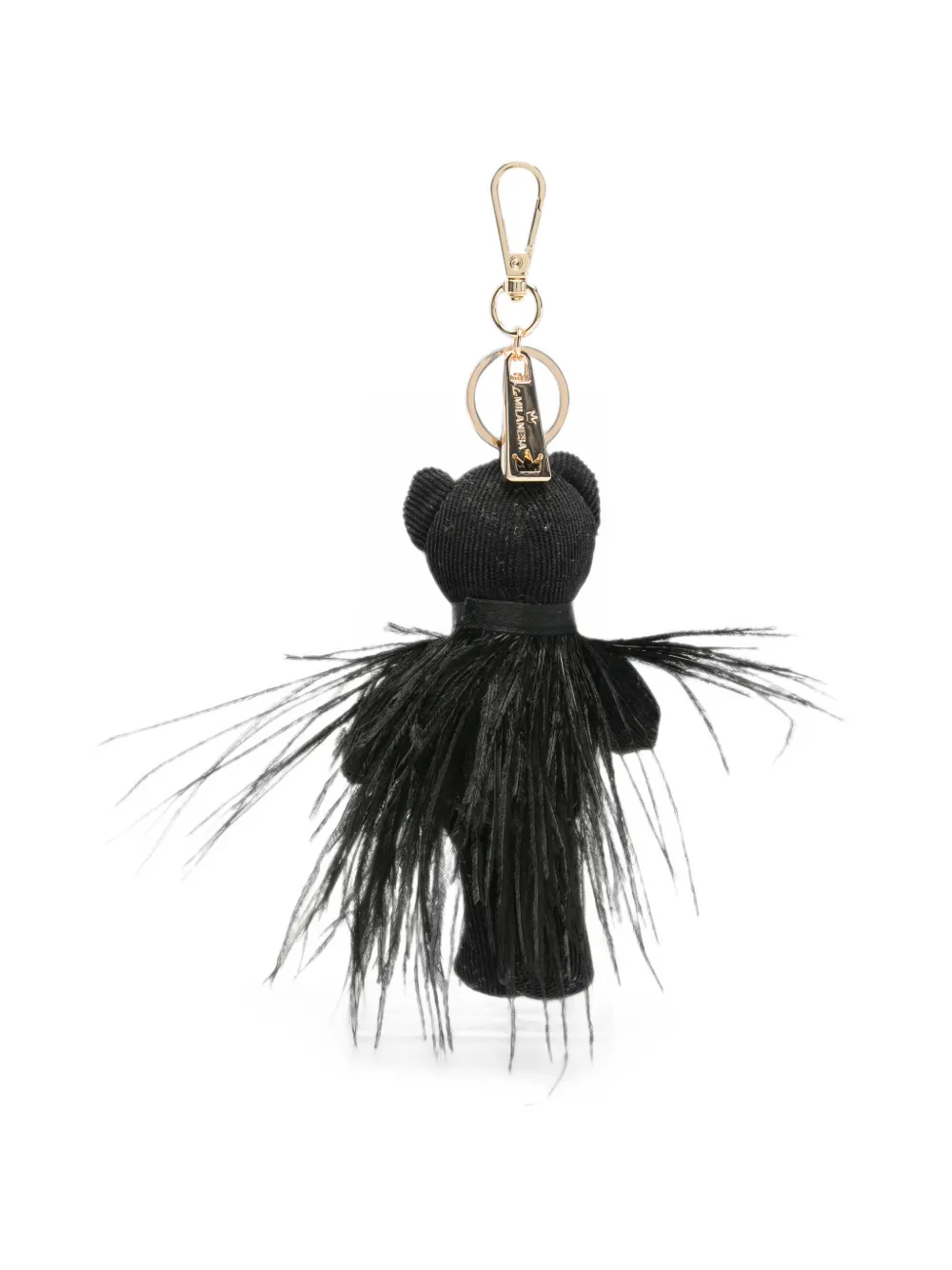 la milanesa teddy-bear bag charm