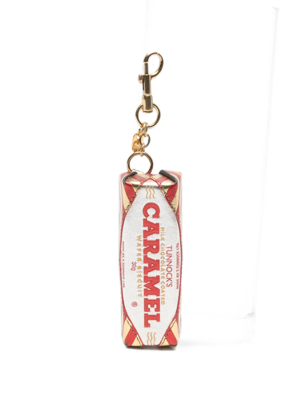 Anya Hindmarch Tunnock's Caramel Biscuit magnetic-fastening keyring