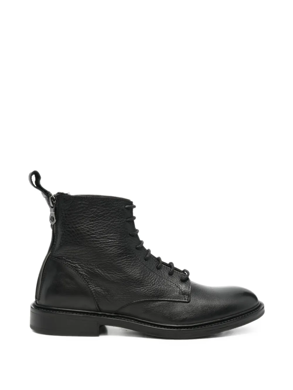 FRATELLI RENNELLA lace-up rear-zip boots