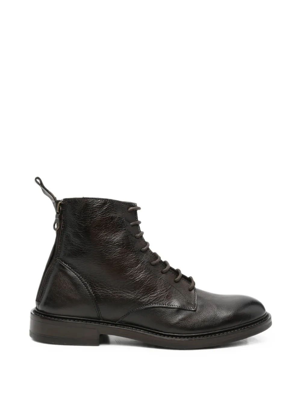 FRATELLI RENNELLA lace-up leather ankle boots