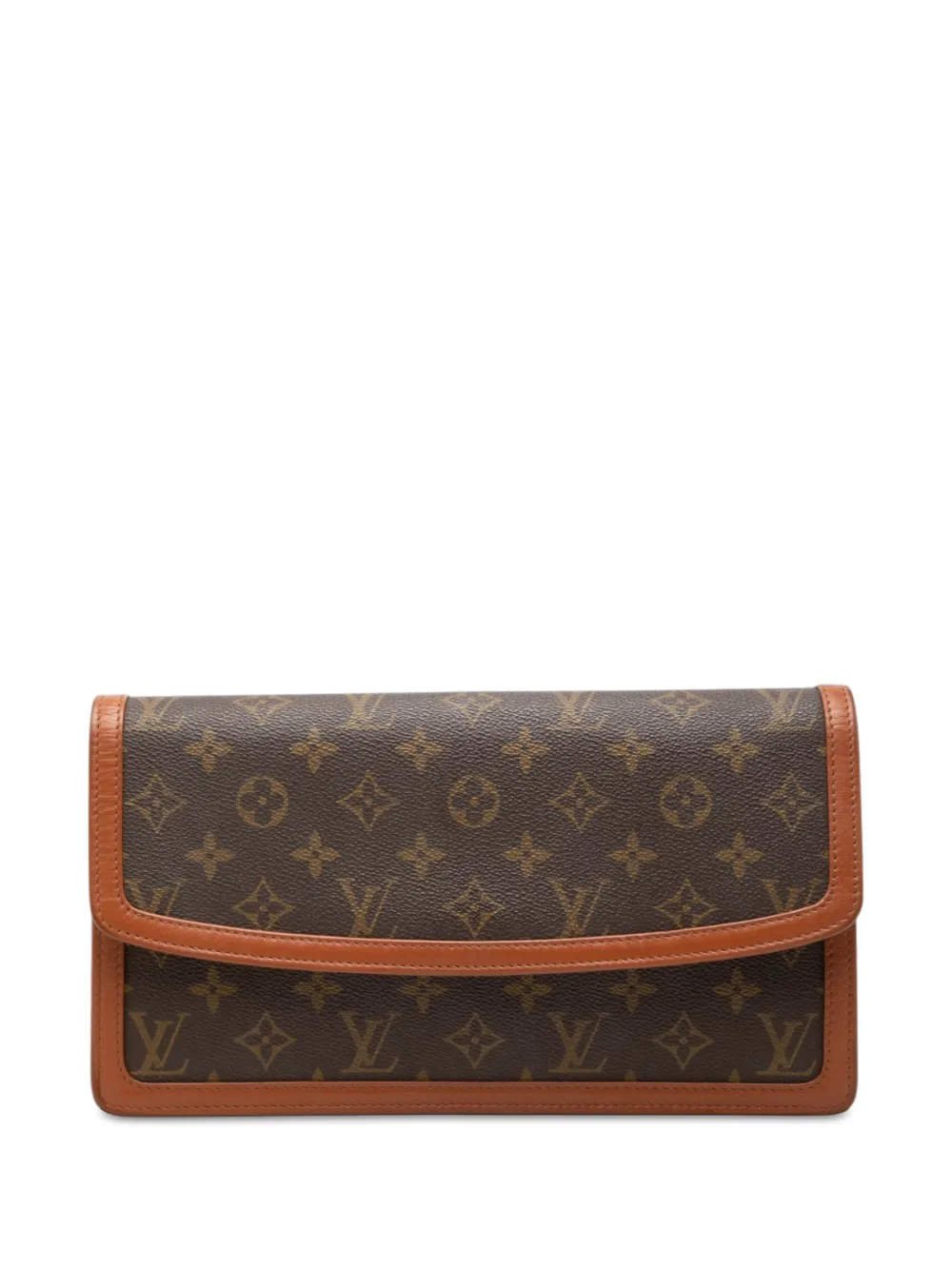 Louis Vuitton Pre-Owned 1995 Monogram Pochette Dame GM clutch bag - Brown