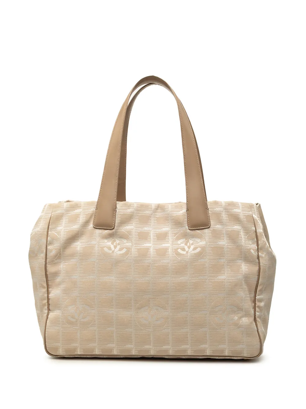 CHANEL Pre-Owned 2006-2008 New Travel Line Nylon tote bag - Toni neutri