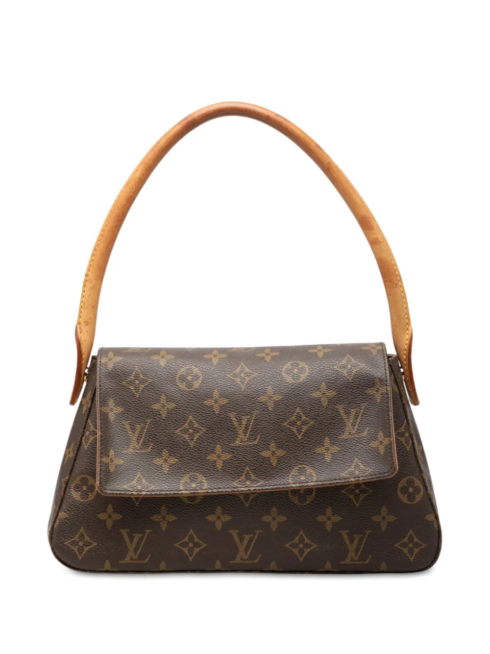 Louis Vuitton Pre-Owned 2002 mini Monogram Looping Schultertasche - Braun