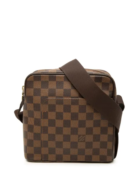 Louis Vuitton Pre-Owned 2010 Damier Ebene Olav PM crossbody bag