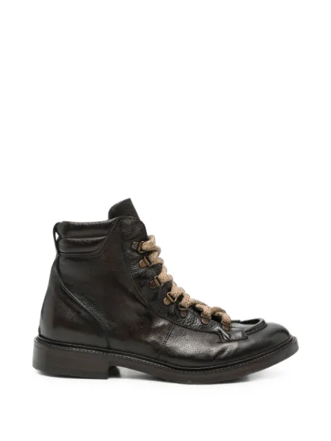 FRATELLI RENNELLA Scott lace-up leather ankle boots