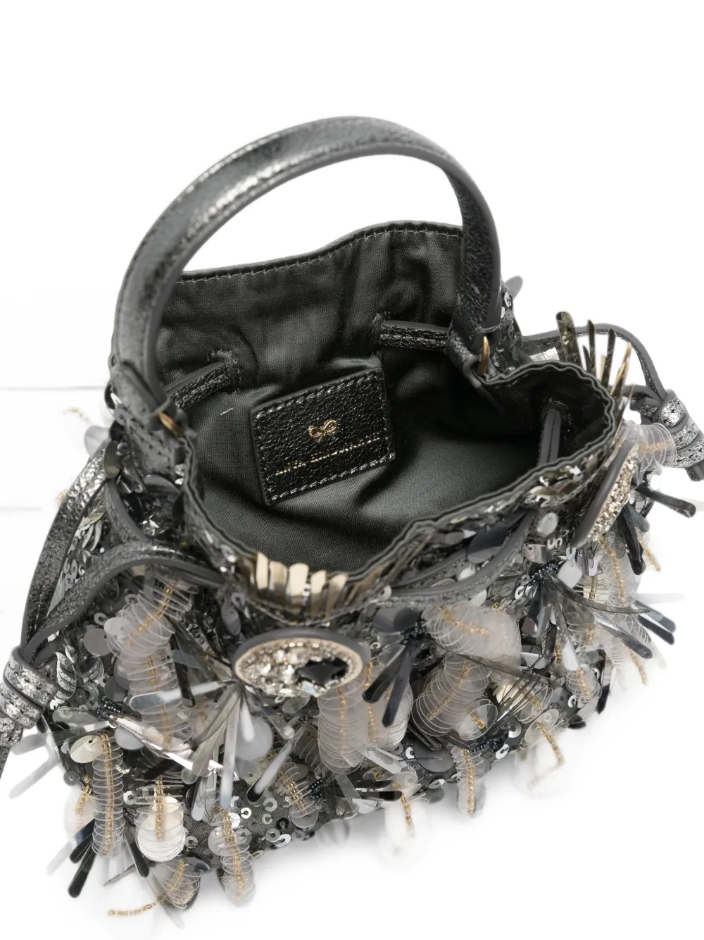Anya Hindmarch Shopper verfraaid met pailletten Zilver