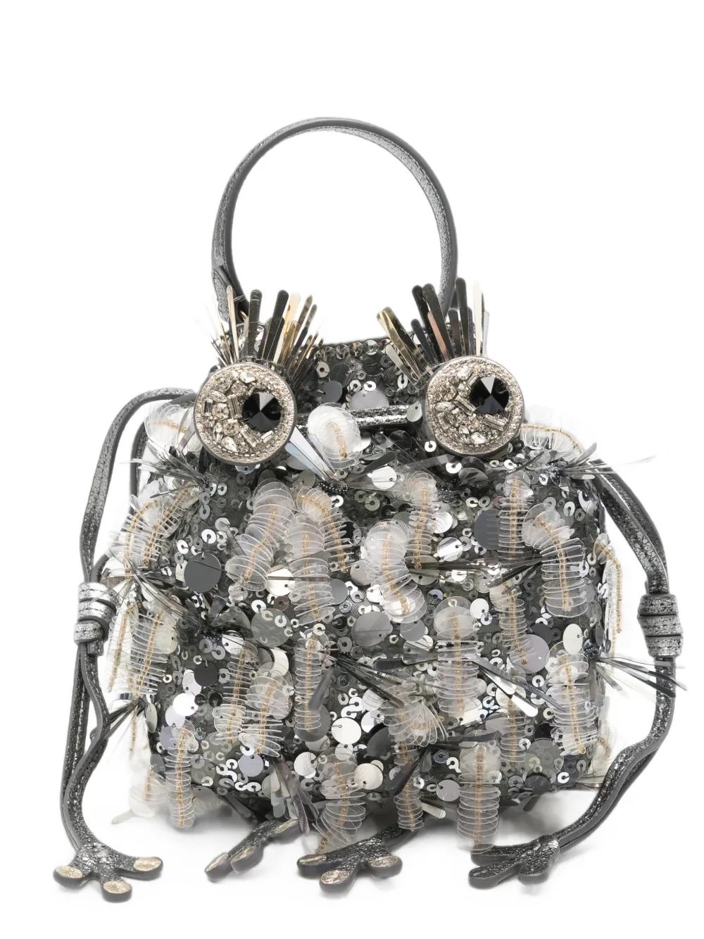 Anya Hindmarch sequin-embellished tote bag