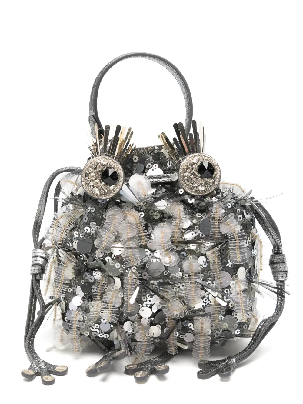 Anya Hindmarch sequin-embellished tote bag